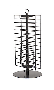 SSWBasics Double Wire Grid Countertop Spinner Rack