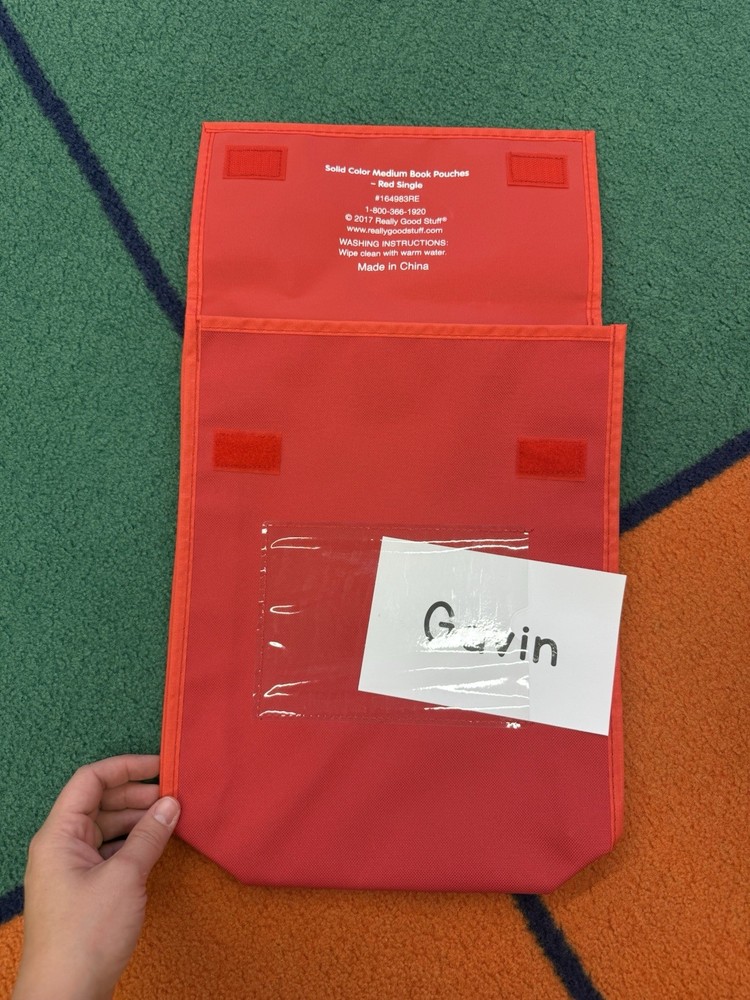 Store More Medium Book Pouches Really Good Stuff Excellent Condition