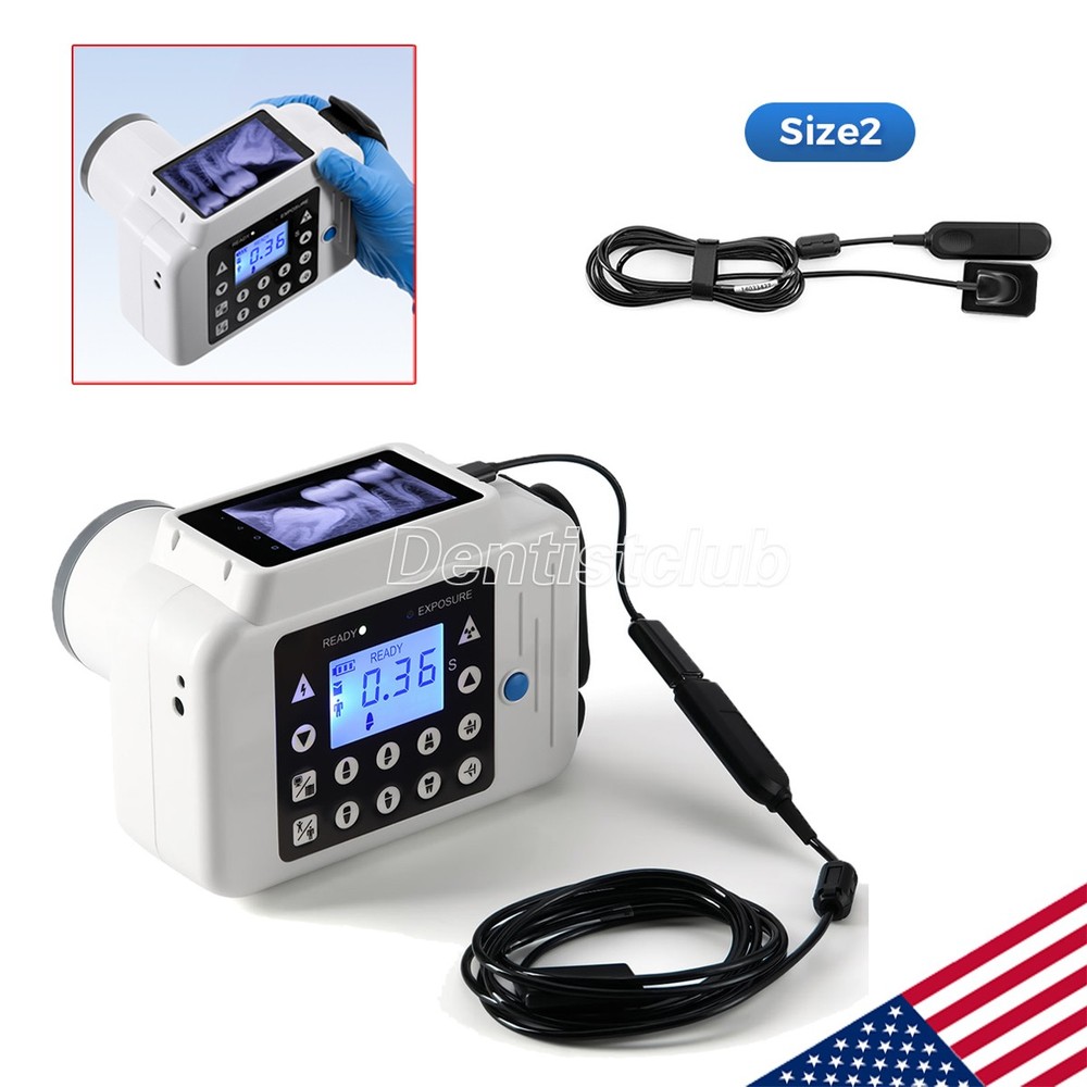 Dental Portable Handheld X-ray Machinew/sensor no Scatter Shield Protective Ring
