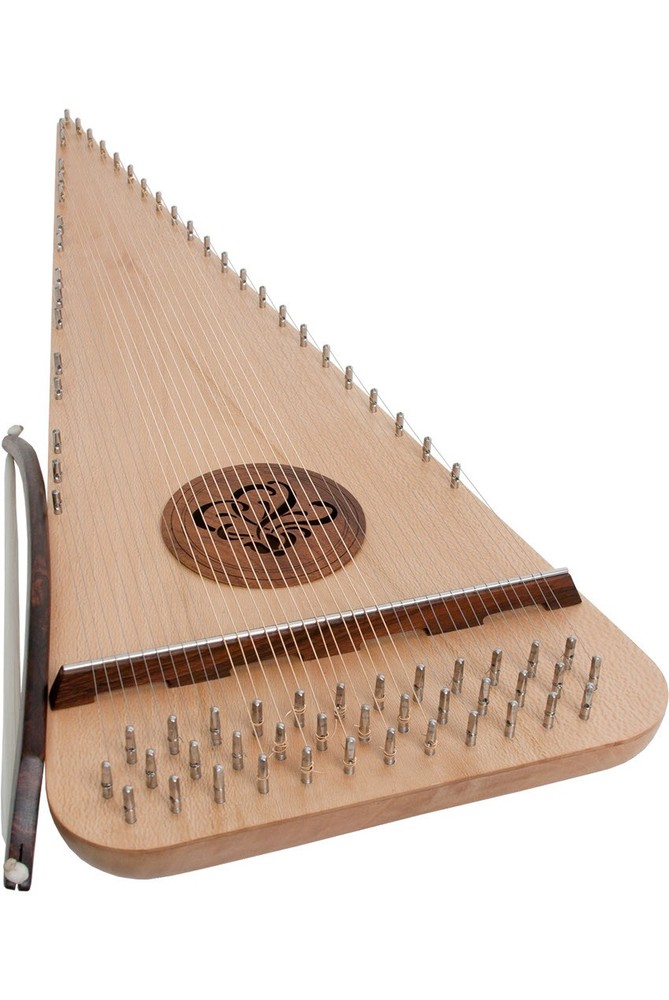 BARITONE PSALTERY & BOW RIGHT HAND ROUNDED