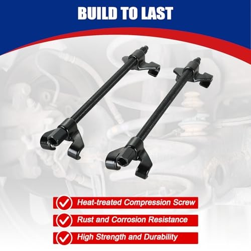 14" Coil Spring Compressor Tool Suspension Strut Remover Installer Kit