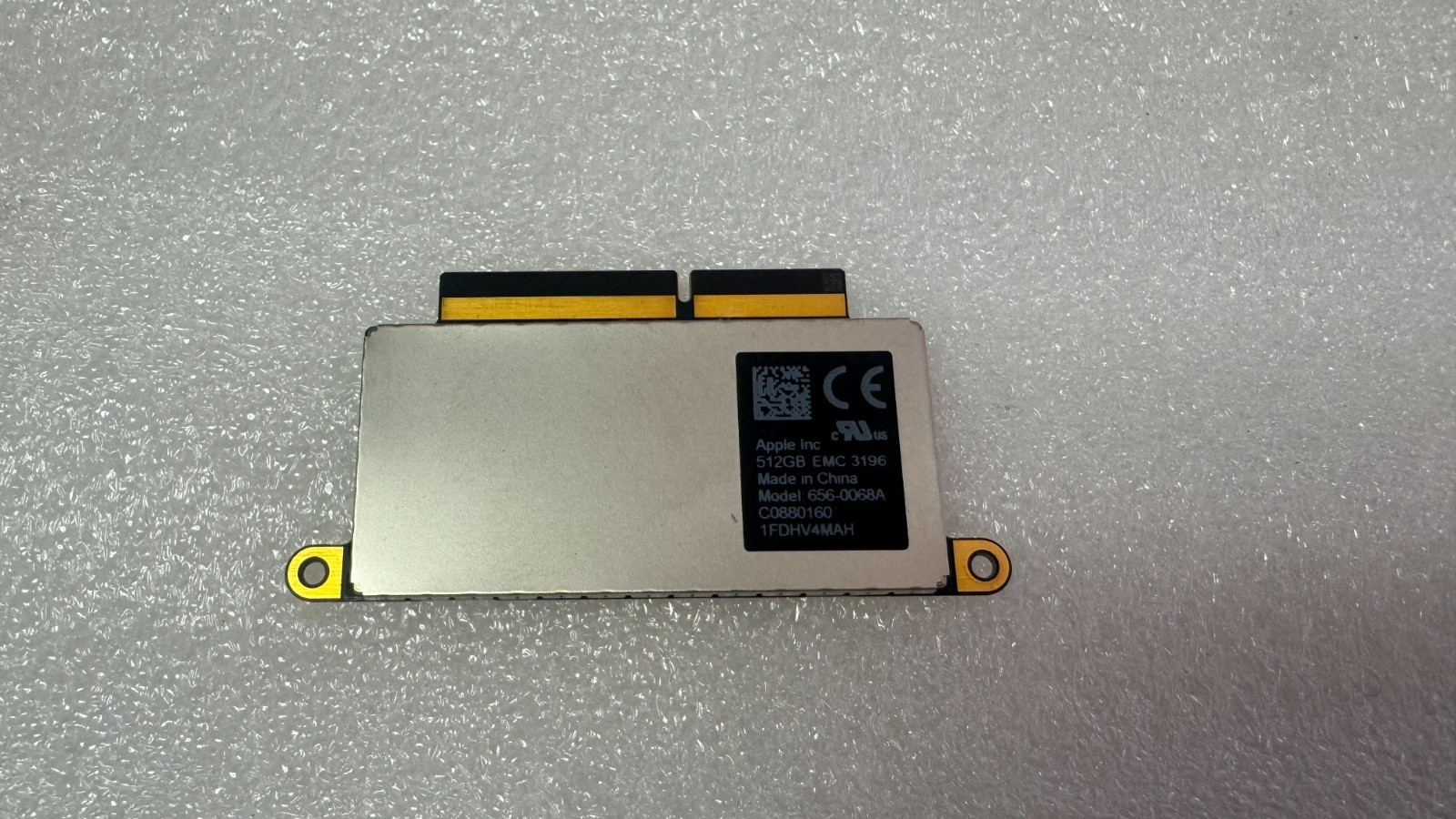 Apple MacBook Pro 13 A1708 Late 2016 Mid 2017 512GB PCIe SSD 656-0068A TESTED