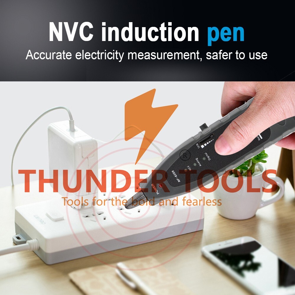 Thunder Tools Multi-functional LCD Network Cable Tester Wire Tracker PoE