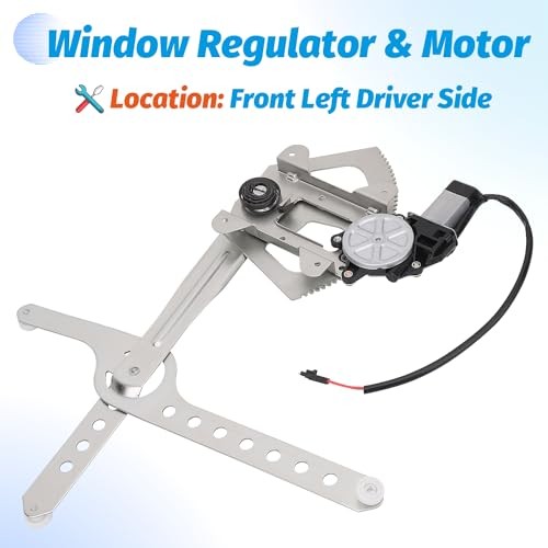 Front Driver Side Power Window Regulator with Motor Compatible with Chevy/GMC