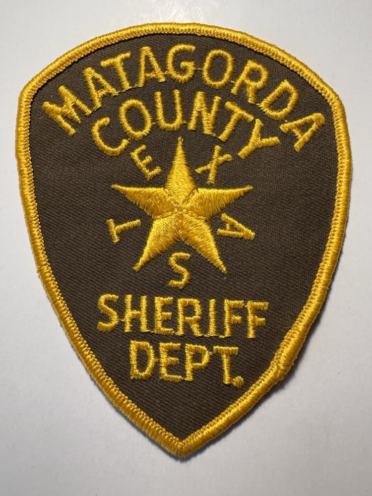 Matagorda County Texas Sheriff Patch