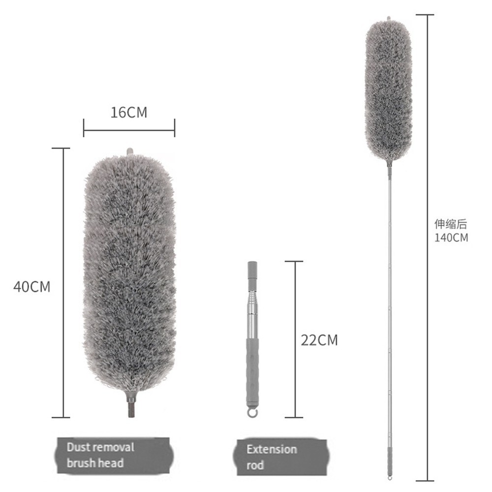 Microfiber Feathers Duster Extendable Duster Long Handle Dusters U3C45503