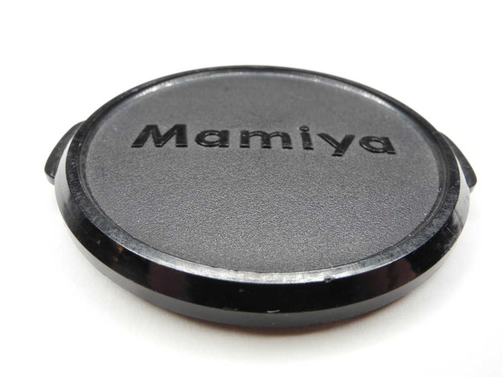 Mamiya 58mm Genuine Black Snap On Front Camera Lens Cap