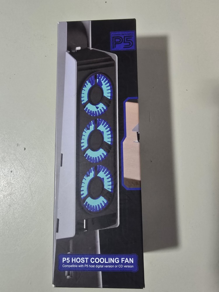P5 Host Cooling Fan Compatible with PS5 host digital version or CD version