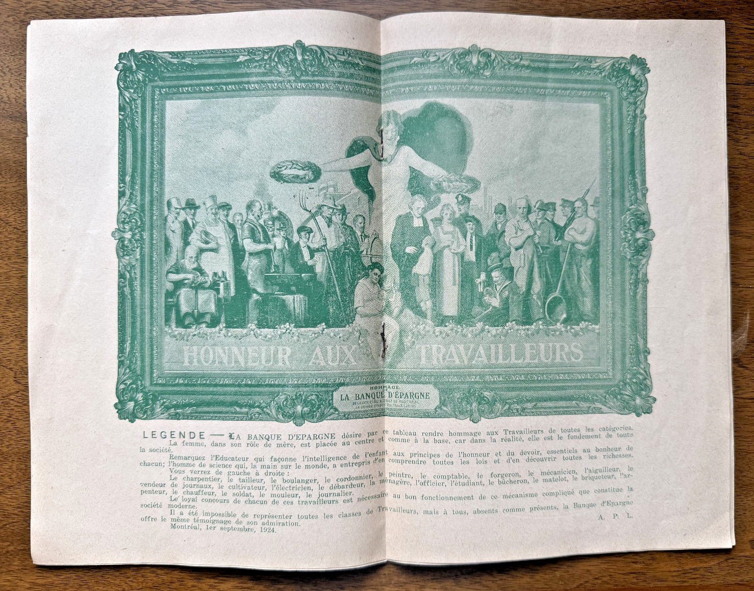 THEATRE ORPHEUM Montreal 1924 Opera Program w/ great ads!