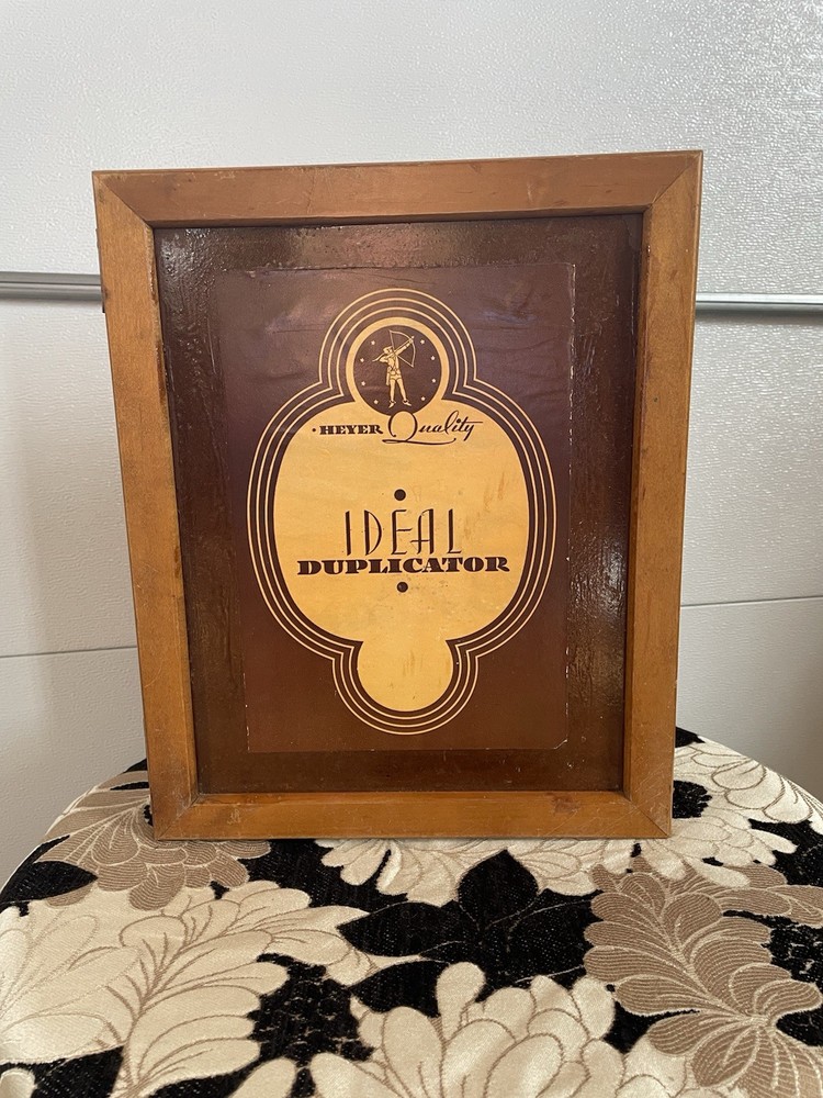 Antique Heyer Quality Duplicator