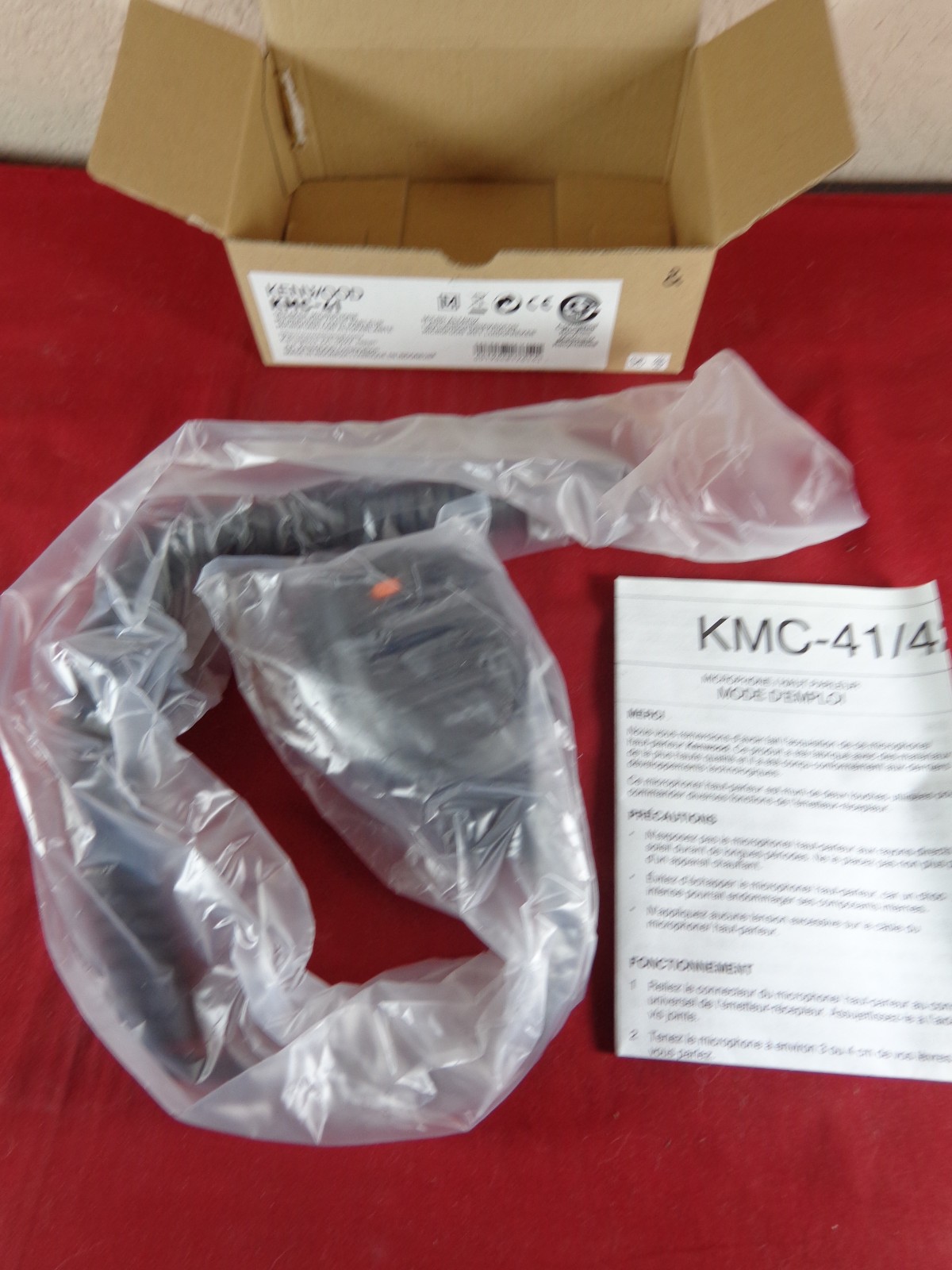 OEM KENWOOD KMC-41 KMC41 Speaker NX210 NX410 NX411 TK490 TK5400  - FREE SHIPPING