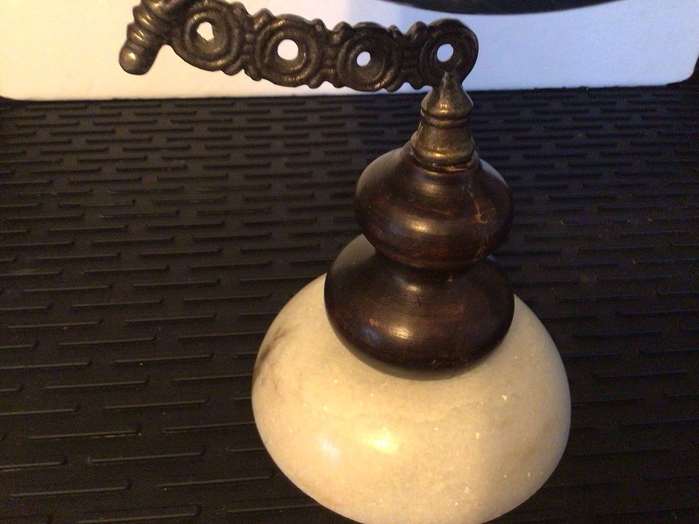 Desktop Globe With Marble Base ,approximately 14” Tall