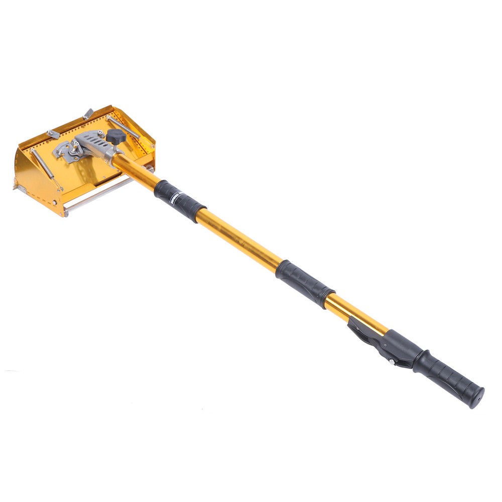 Professional Drywall Flat Finishing Box Tool with 40-64 Inch Adjustable Handle