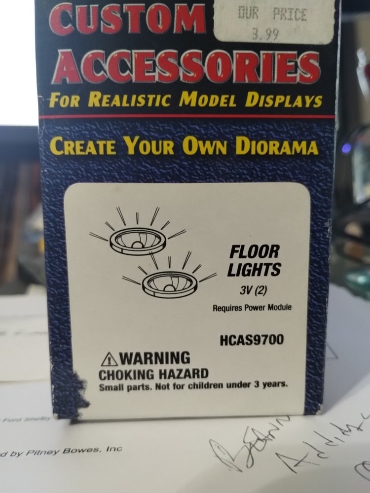 Model Maker Custome Case Accessories FLOOR Lights