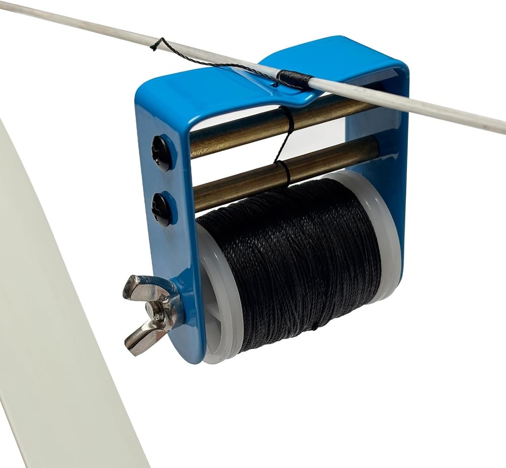 Archery Bowstring Serving Thread Jig 131 yard/120m Bow Blue and Black
