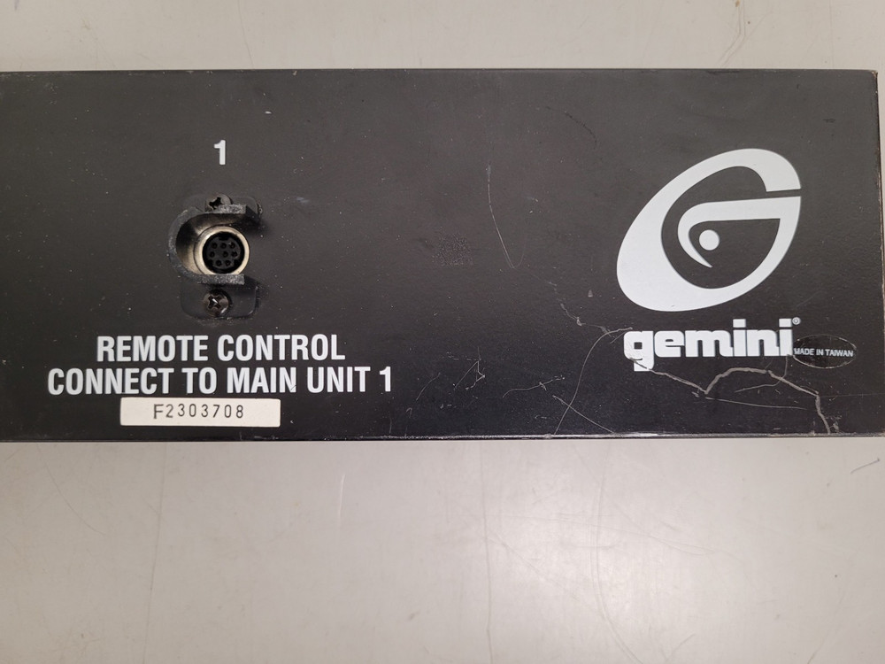 Gemini CDX-602 Professional Dual CD Player controller only for part not tested