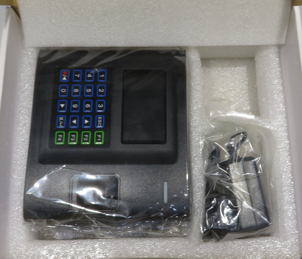 NEW US10C-ID Fingerprint Reader Time Tracking & Attendance Tracker - Opened Box