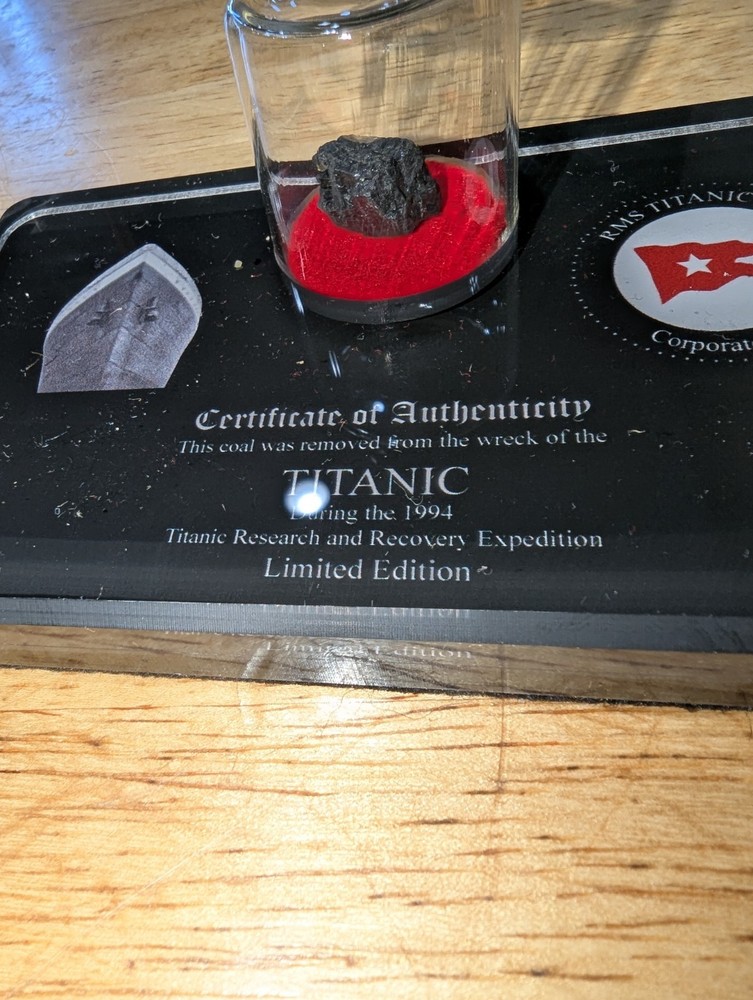 Titanic Coal In Case