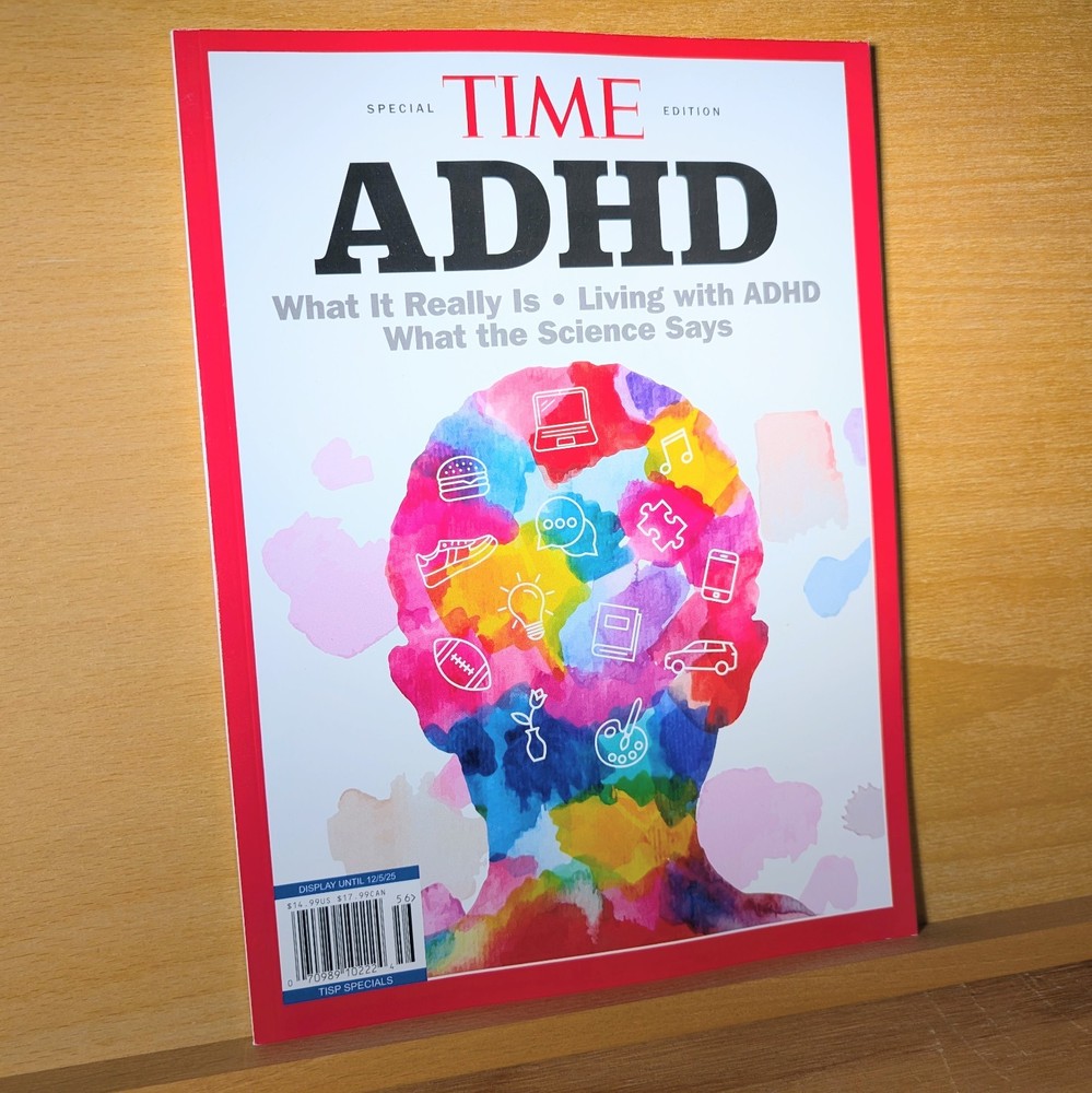TIME Magazine ADHD Special Edition 2025 NO LABEL