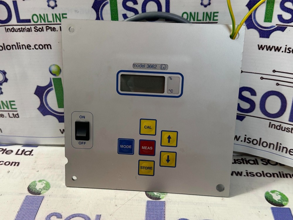 Orbisphere 3662 Ex ATEX Controller Front Panel 3662EX/108 1201F.DD7 3662Ex Hach