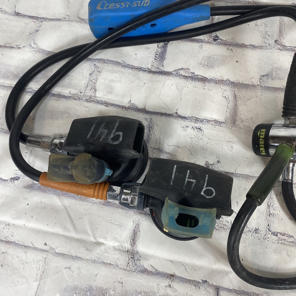 Mares Regulators Cressi-Sub Diving Console Scuba Diving Octopus Bundle See Pics