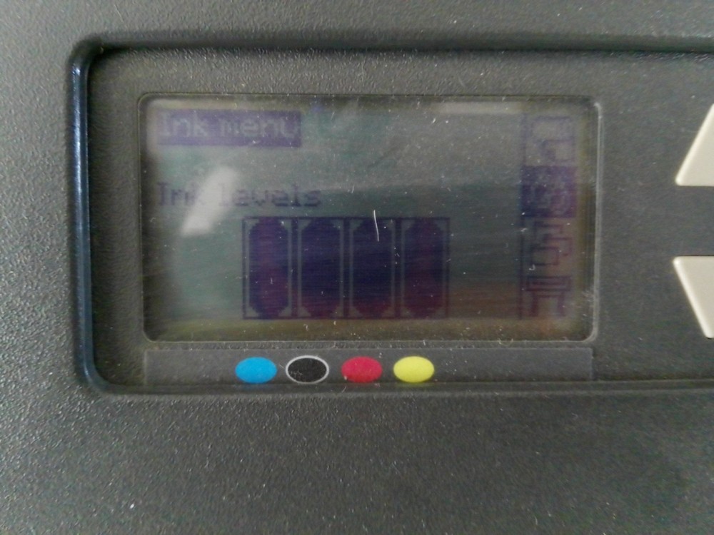 HP DesignJet C7779C 24" Wide Format Large Printer/Plotter w/ Ink Cartridges