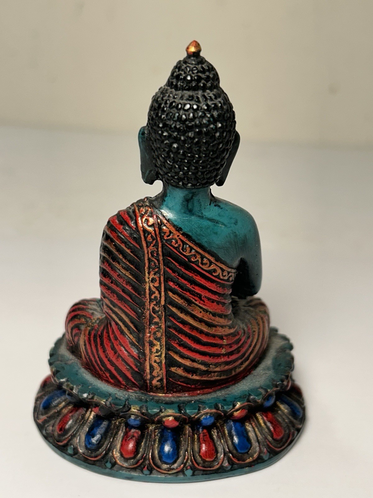 Tibetan Shakyamuni Buddha Figure Statue 4”