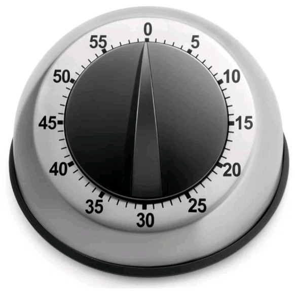 Kitchen Timer for Cooking, Magnetic Timer - No Batteries Required