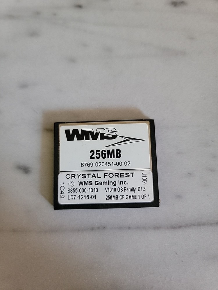WMS BB2 CRYSTAL FOREST  Software.