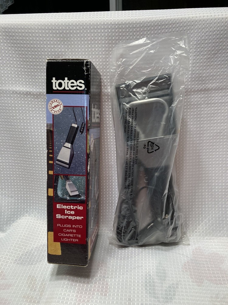 Totes electric ice scraper new sealed