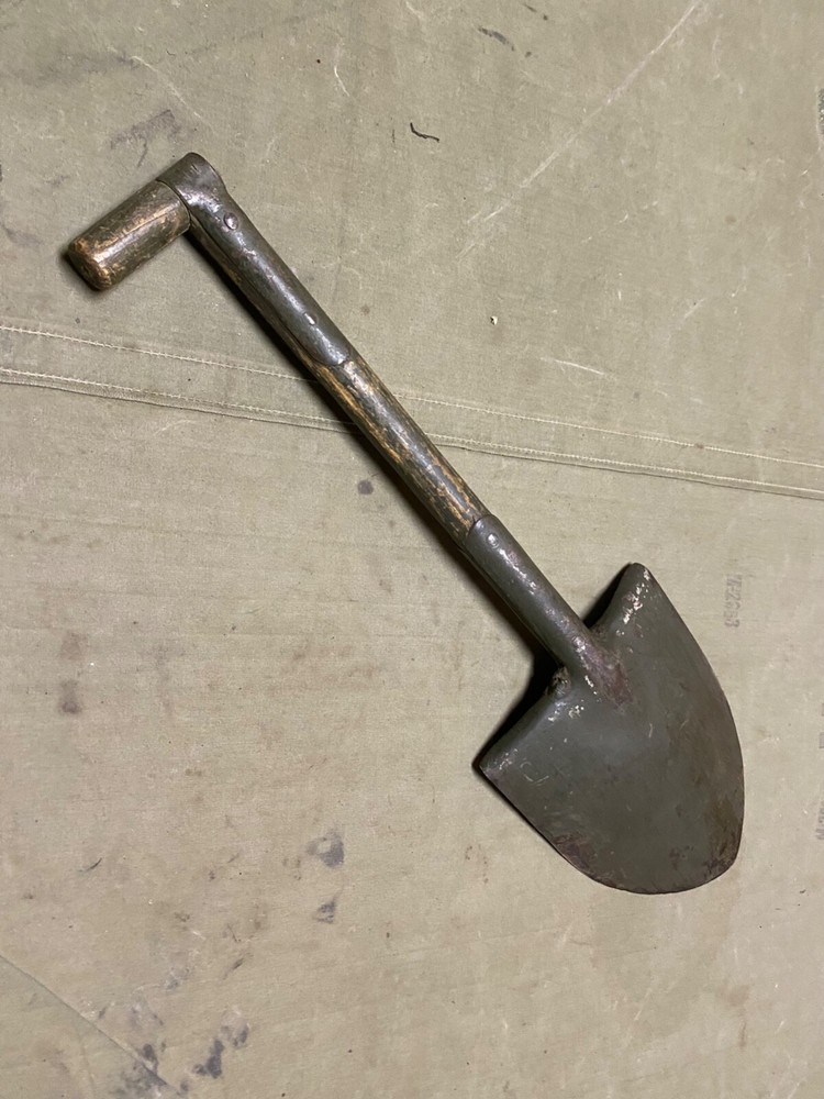 ORIGINAL WWI WWII US ARMY M1910 T-HANDEL ENTRENCHING E-TOOL SHOVEL