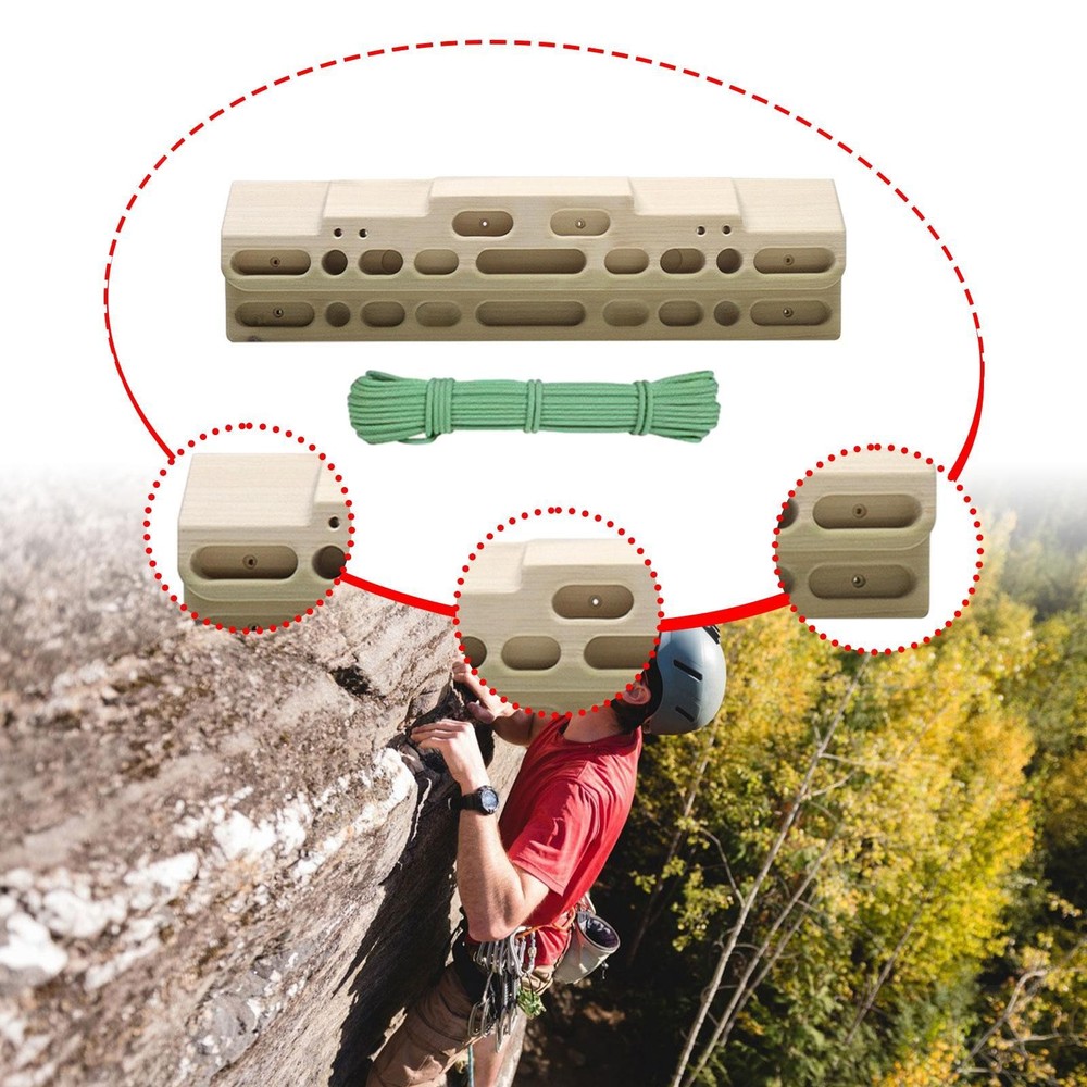 Climbing Hangboard Pull up Forearm Exerciser Wall Hanging Strength Training