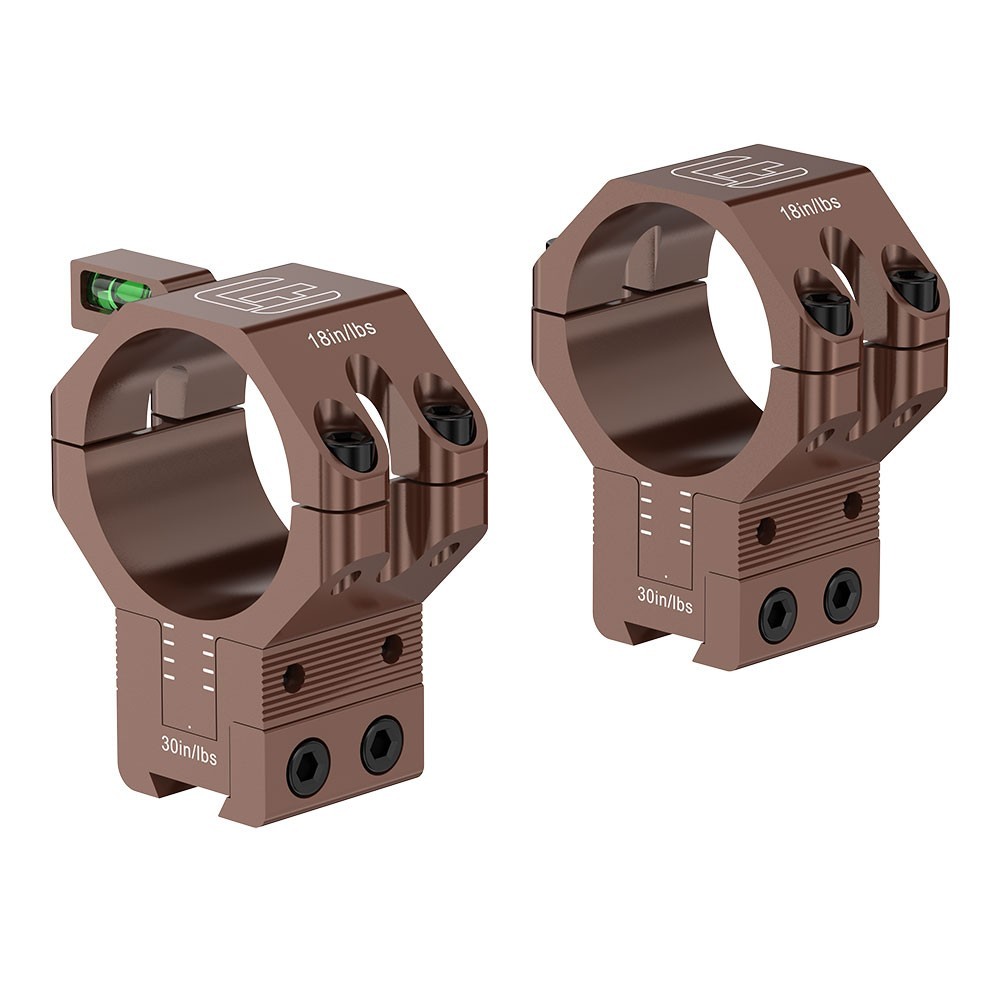 WestHunter Riser Dovetail Scope Rings 1"/30mm Adjustable Mounts Bubble Level