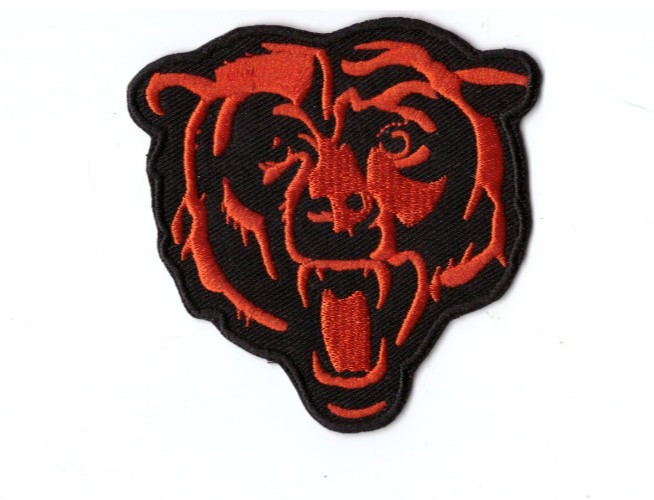NEW 3" Chicago Bears IRON ON PATCH FREE SHIP