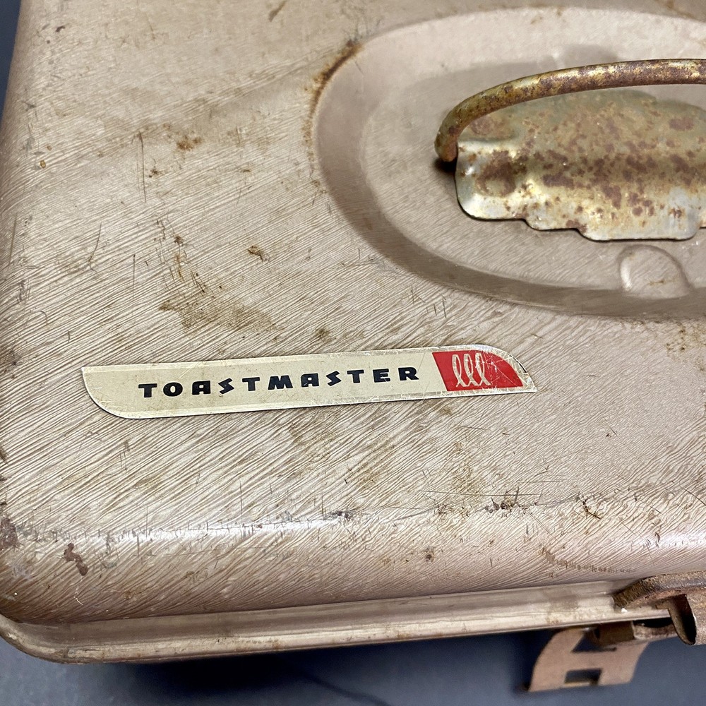 Toastmaster Varispeed Drill Model 5451 Power Tool Case Model 5651 Chuck Working
