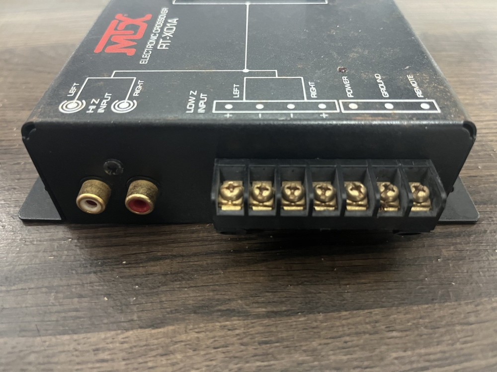 MTX RT-XO1A Electronic Crossover untested AS-IS