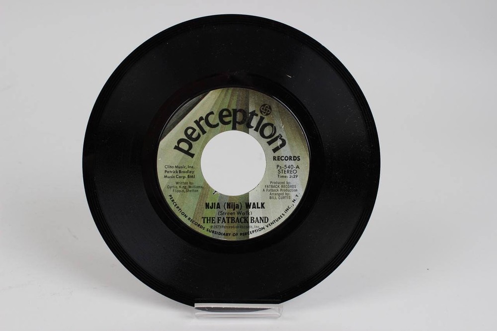 Fatback Band & Njia Walk 45 Record
