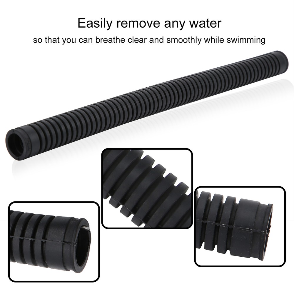 Soft Rubber Diving Corrugated Inflator Hose For BCD