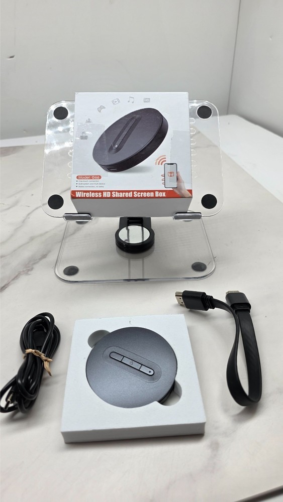Wireless HD Shared Screen Box G66 – Open Box – HDMI Screen Mirroring Adapter