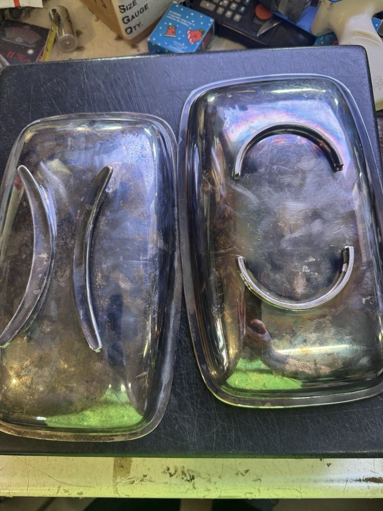 rare gorham silverplate YC847 Covered Serving Dish Lid