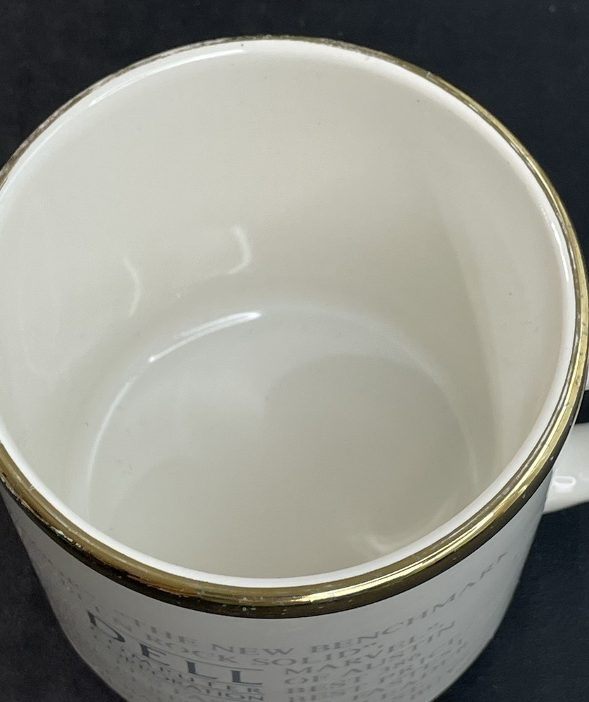 Vintage Dell Computer Corporation Ceramic Coffee Mug