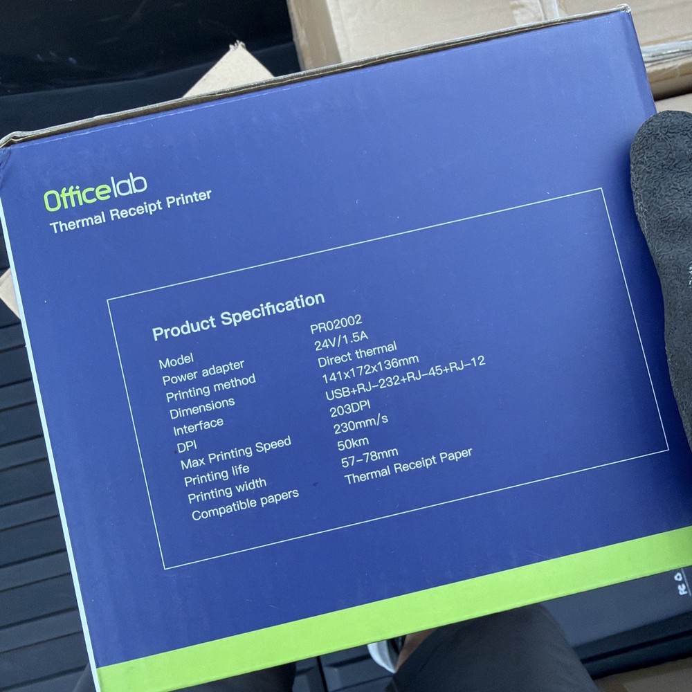 Office lab Thermal Receipt Printer Pro2002 And Scanner