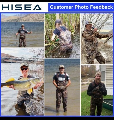 HISEA Wadders Size 12