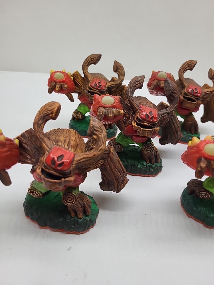 Set of 6 Skylanders Giants Tree Rex Figure