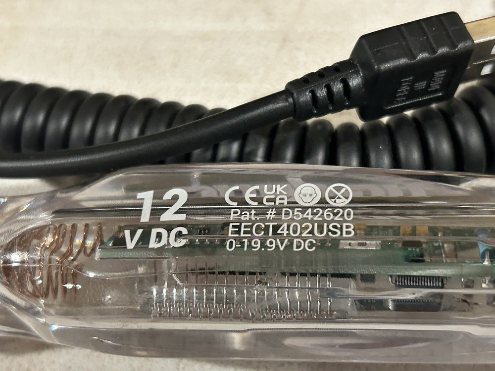 NOS. Snap-on™ EECT402USB 12 V Digital Display Circuit Tester with USB Plug