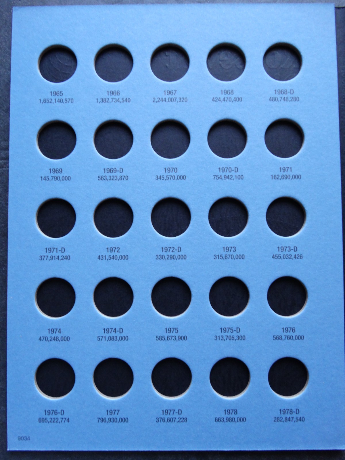 Set of 3 - Whitman Roosevelt Dime Coin Folders Number 1-3 1946-2025 Book