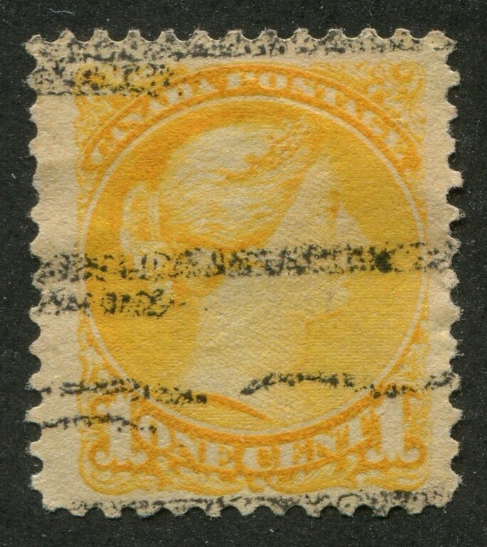 Canada Bar Precancel R-35-D