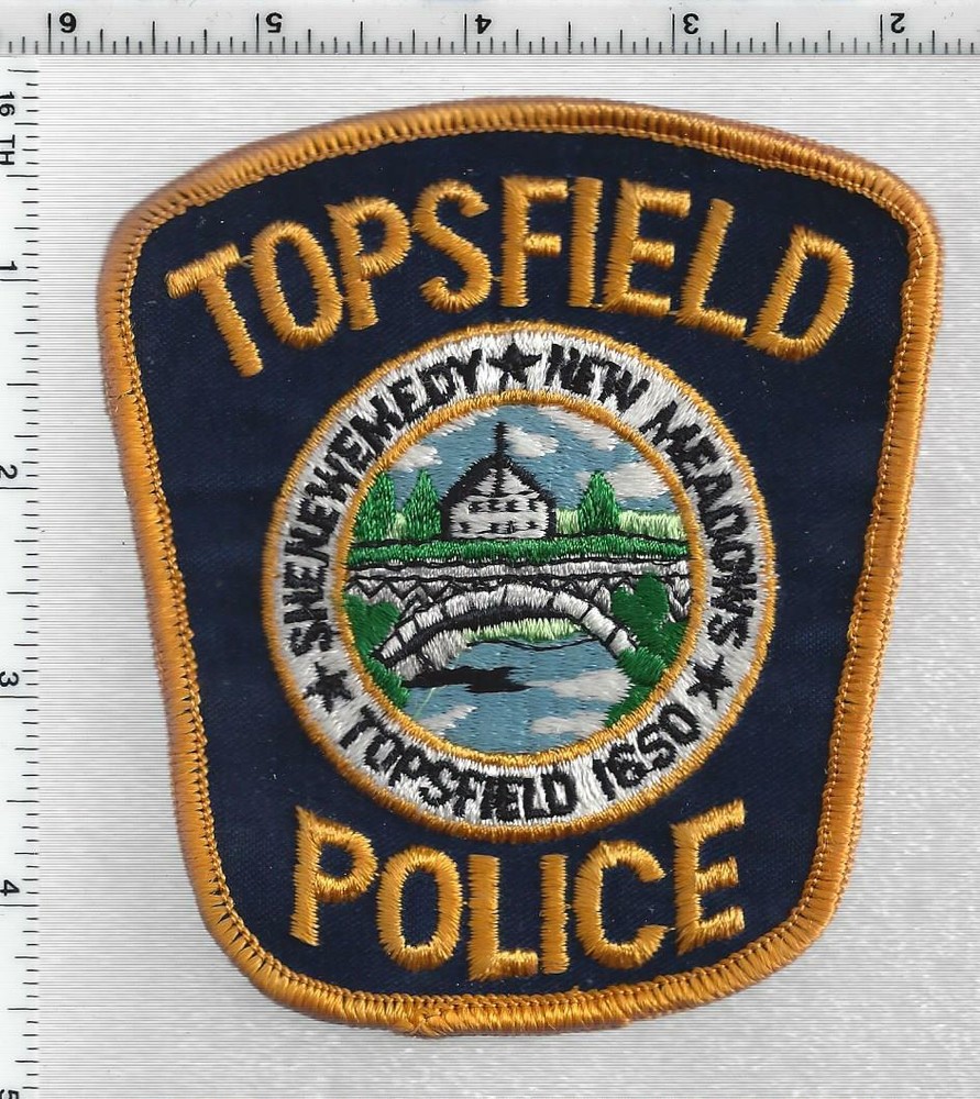 Topsfield Police (Massachusetts) 2nd Issue Shoulder Patch