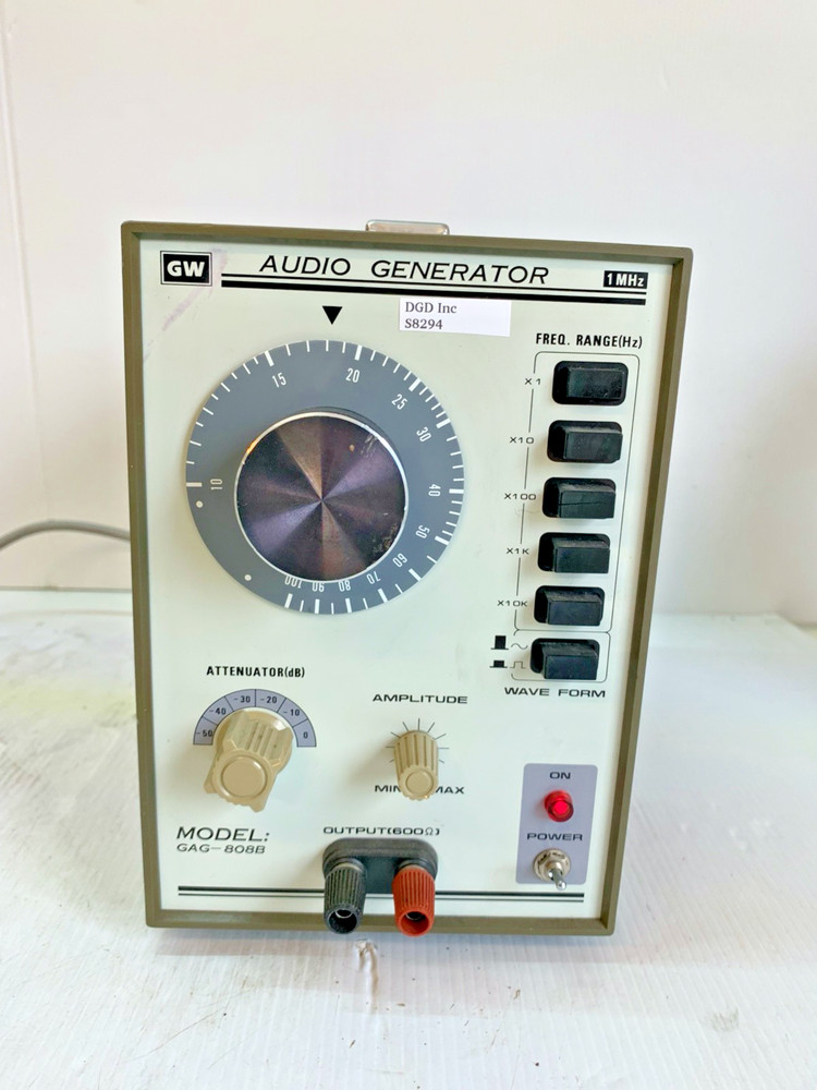 GW Audio Generator Model GAG-808B S8294