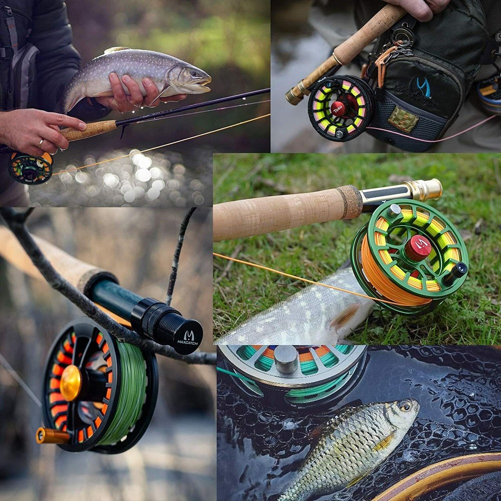 Maxcatch WF1F-8F Floating Fly Line Weight Forward Design with Welded Loop